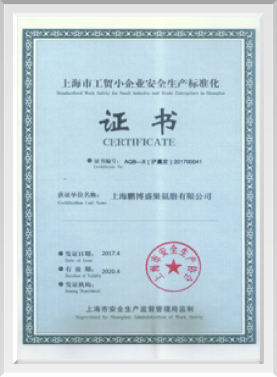 上海市工贸幼企业安全出产尺度化